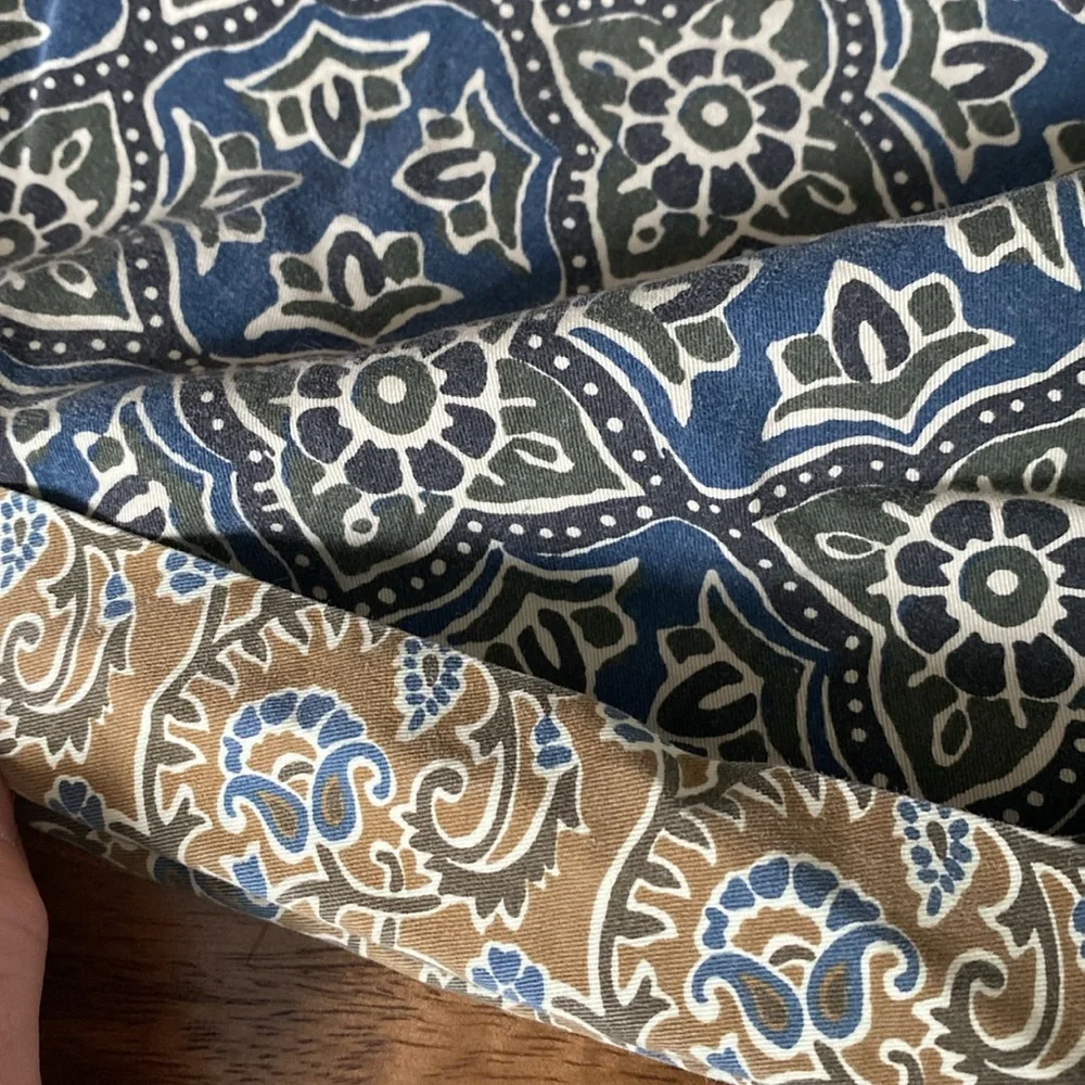 Scotch & Soda Navy Floral Patterned Shorts - Picture 7 of 8